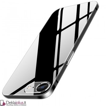 Silikoninis dėklas su kameros apsauga  2.0 mm storio - permatomas (Apple Iphone 16e/Iphone 17e)